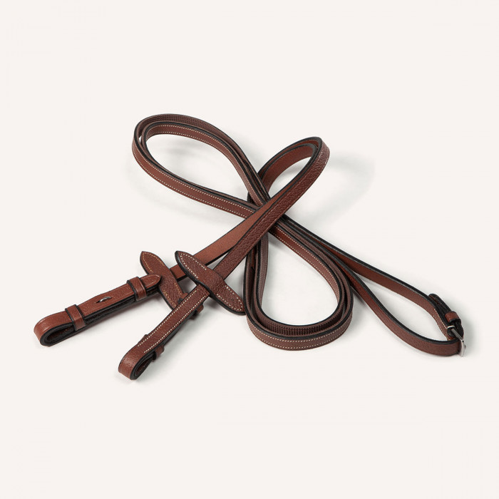 13mm half-rubber curb reins