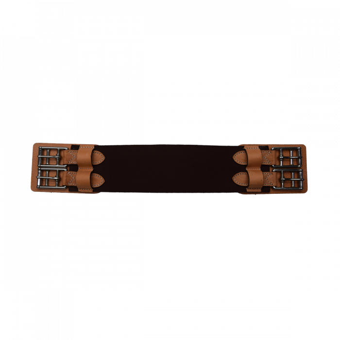 Elastic dressage girth