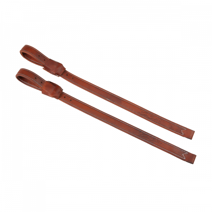 Single piece dressage stirrup leathers (25mm)