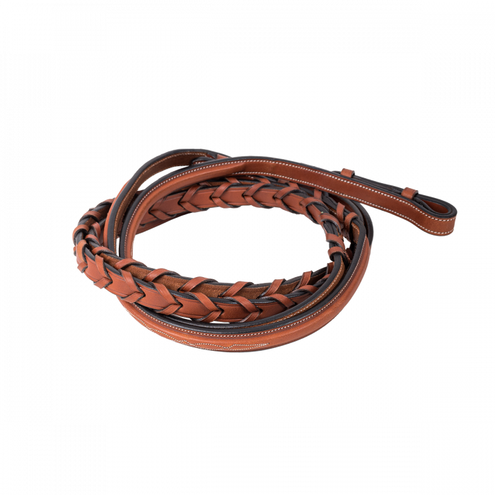 Les Rênes tressées hunter 16mm