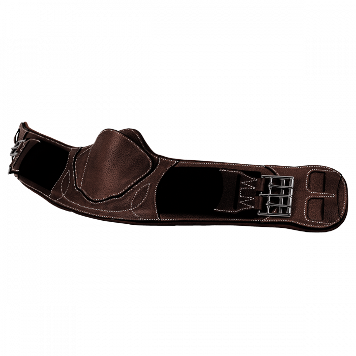 Equipride Sangle de dressage super douce 100 % cuir de veau anglais Noir 65 cm Equipride Sangle de dressage super douce 100 % cuir de veau anglais Noir 65 cm
