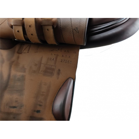 Selle Butet Siège semi-plat 17,5